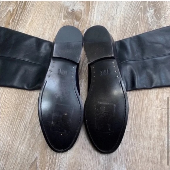 Frye Black Melissa Button Stud Boots - Picture 7 of 7